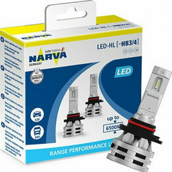 Narva HB3/HB4 Range Performance LED 12/24V 2τμχ