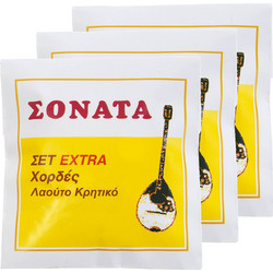 Σονάτα Extra Σετ 8 Χορδές Λαούτου 3/4