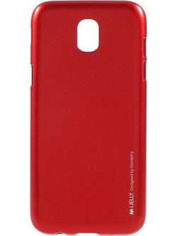 Mercury i-Jelly Slim Fit Case Θήκη Σιλικόνης Red (Samsung Galaxy J5 2017)