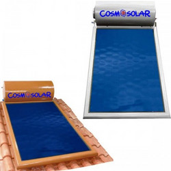 Cosmosolar CS IS Ηλιακός Θερμοσίφωνας 200lt 3m² Inox Τριπλής Ενέργειας για Αντλία Θερμότητας