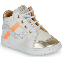 GBB Flynn Παιδικά Sneakers Μποτάκια Μπεζ Χρυσά AH611-18