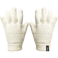 Sinner Zion Knitted Glove White Unisex Γάντια