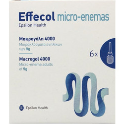 Epsilon Health Micro-Enemas Adults Macrogol 6x9gr