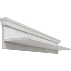 ΡΑΦΙ ΤΟΙΧΟΥ ΛΕΥΚΟ Πλάτος:167cm x Βάθος:22cm x Ύψος:22cm