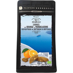 Βιοφρέσκο βιολογικά cookies με πορτοκάλι & αμύγδαλο 100 γρ