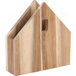 Χαρτοπετσετοθήκη House RD0014487 16x15,5x4cm Natural Raeder Ξύλο