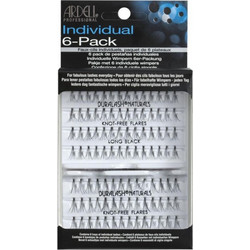 Ardell 6 Pack Τούφες Long Black