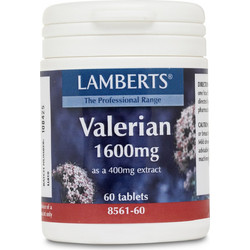 Lamberts Valerian 1600mg 60 Ταμπλέτες
