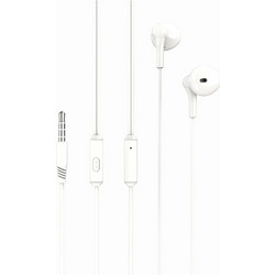 XO EP39 Handsfree Earbud 3.5mm White