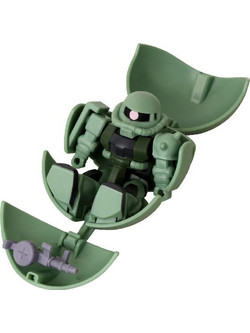 Bandai Mobile Change Haro Zaku