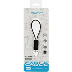 Newtop Καλώδιο Μπρελόκ USB to micro USB CU12