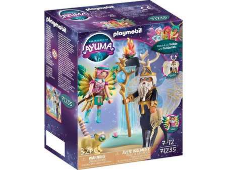 Playmobil Adventures Of Ayuma Crystal & Moon Fairy με Μαγικά Ζωάκια για 7-12 Ετών 71236