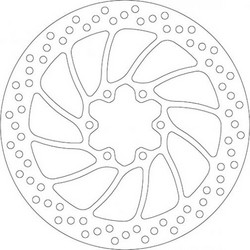 ΔΙΣΚΟΠΛΑΚΑ ΜΠΡΟΣΤΑ SBS KTM Duke 125 11'-13' / Duke 200 12'-14' / Duke 390 13' 16'