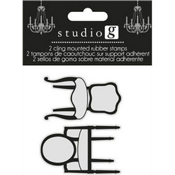 Σφραγίδα Studio G Καρέκλα 4 x 2 εκ 2τμχ