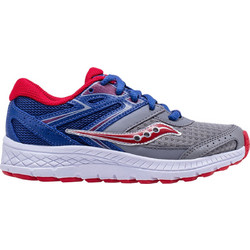 Saucony Cohesion 13 Παιδικά Αθλητικά Παπούτσια για Τρέξιμο Γκρι Royal Blue SK262443