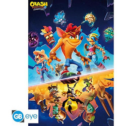ABYstyle Αφίσα CRASH BANDICOOT - It s About Time - Poster 91x61cm (ABYDCO808)
