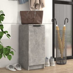 vidaXL Παπουτσοθήκη Ξύλινη Γκρι Μ35xΠ30xΥ70cm 811416