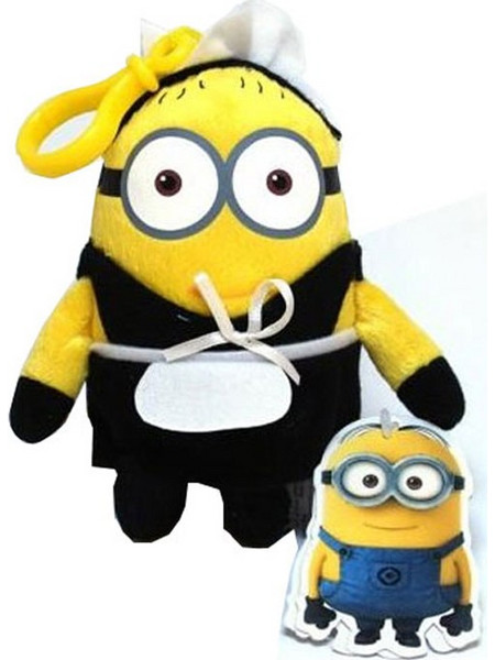 Minions Phil Καμαριέρα Λούτρινο Μπρελόκ 17cm