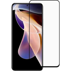 Full Face Tempered glass Box Για Xiaomi Poco M4 Pro 4G Μαύρο