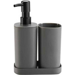 Αξεσουάρ Μπάνιου (Σετ 3τμχ) L-C Vita Anthracite 1801820