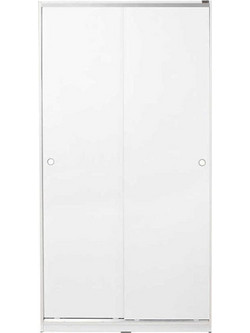 Homeplus Δίφυλλη Ντουλάπα Ρούχων Λευκή 94x52x182cm 07.01.0612