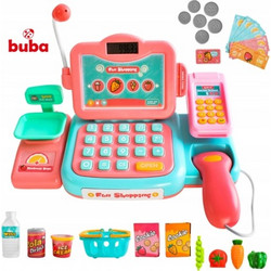 Buba Ταμειακή Μηχανή Με Αξεσουάρ Pink 888G