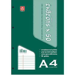 Typotrust Ανταλλακτικά Φύλλα Έκθεσης Α4 50φ. (4203) (TYP4203)