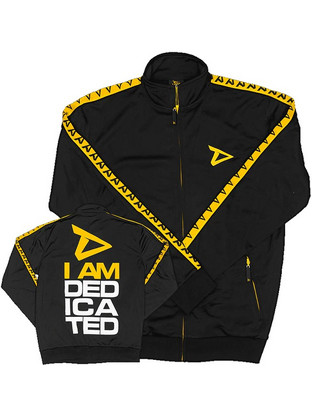 Dedicated Nutrition Vintage Track Jacket Black