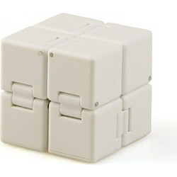 Anti Stress Fidget Infinite Cube - Αντιστρές Ατέρμονας Κύβος white
