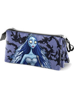 Karactermania The Corpse Bride Emily Κασετίνα με 3 Θήκες Μπλε 04591
