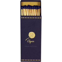 Aspen HYGGE Luxury Black Long Matches Πολυτελή Αρωματικά σπίρτα 40 τεμάχια 9,6cm