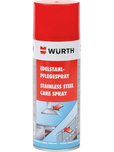 WURTH Σπρέι φροντίδας για ανοξείδωτο χάλυβα 400ML 0893121