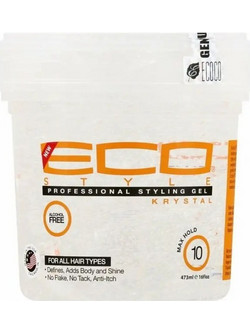 Eco Style Kristal Styling Gel Μαλλιών Ανδρικό Πολύ Δυνατό Κράτημα 473ml