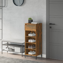 vidaXL Παπουτσοθήκη Ξύλινη Καφέ Μ40xΠ36xΥ105cm 819785