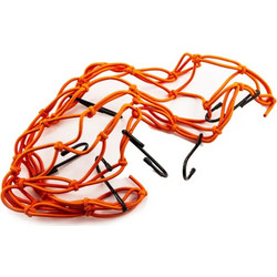 ΔΙΧΤΥ ΑΣΦΑΛΕΙΑΣ ΣΕΛΑΣ ΜΗΧΑΝΗΣ 350X350mm UNIVERSAL PUIG 0788T ΜΕ 6 ΑΓΚΙΣΤΡΙΑ ΠΟΡΤΟΚΑΛΙ