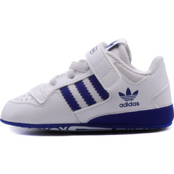 Adidas Forum Βρεφικά Sneakers Αγκαλιάς Λευκά Royal Blue GX5308