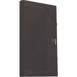 Typotrust Κουτί Μαύρο με λάστιχο 25x35 Ράχη 3εκ. (FP35003-01) (TYPFP35003-01)