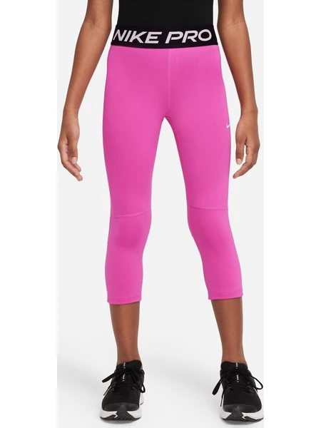 Nike Pro Dri-FIT Leggings 'Playful Pink/Black/White' - DA1028-676