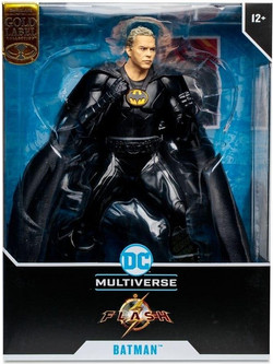 McFarlane DC The Flash Batman Unmasked Gold Label 30cm