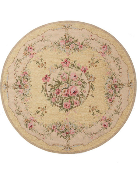 Klonaras Canvas Χαλί Στρογγυλό Καλοκαιρινό 150cm 204J