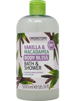 Creightons Vanilla & Macadamia Body Bliss Bath & Shower Αφρόλουτρο σε Gel 500ml