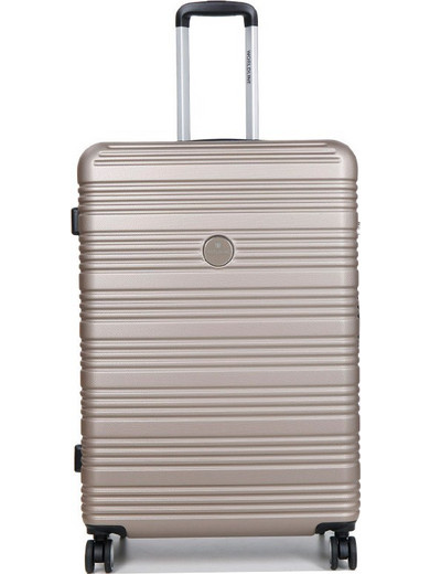 Worldline 27923-33 Βαλίτσα Μεγάλη 75x52x31cm με 4 Ρόδες Χρυσή
