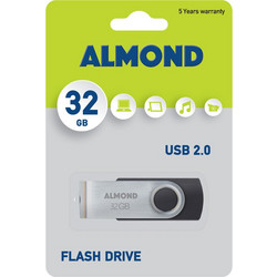 Almond Twister 32GB USB Stick 2.0 με USB-A