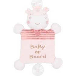 KIKKA BOO Baby on Board Hippo Dreams