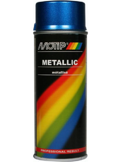Motip Metallic Σπρέι Βαφής Blue Μεταλλιζέ 400ml