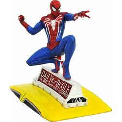 Diamond Select Toys Marvel Spider-Man On Taxi Comics 26cm