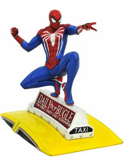 Diamond Select Toys Marvel Spider-Man On Taxi Comics 26cm