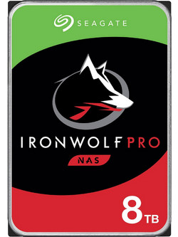 Seagate IronWolf Pro 8TB HDD Σκληρός Δίσκος 3.5" Sata 3 7200rpm με 256MB Cache ST8000NT001