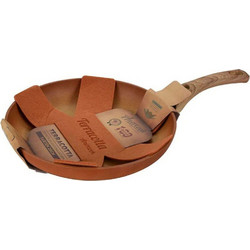 Marva Terracotta Amercook AC850124 Τηγάνι Αλουμινίου Αντικολλητικό 24cm