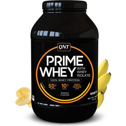 QNT Prime Whey Banana Πρωτεΐνη Ορού Γάλακτος Γράμμωσης 908gr